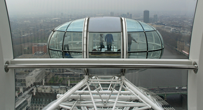 London Eye, april 2008