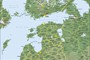 Letland, Estland og Finland, Oversigtskort, juni 1999.