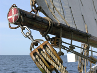 »Skibladner II« i Øresund, København, maj 2008.